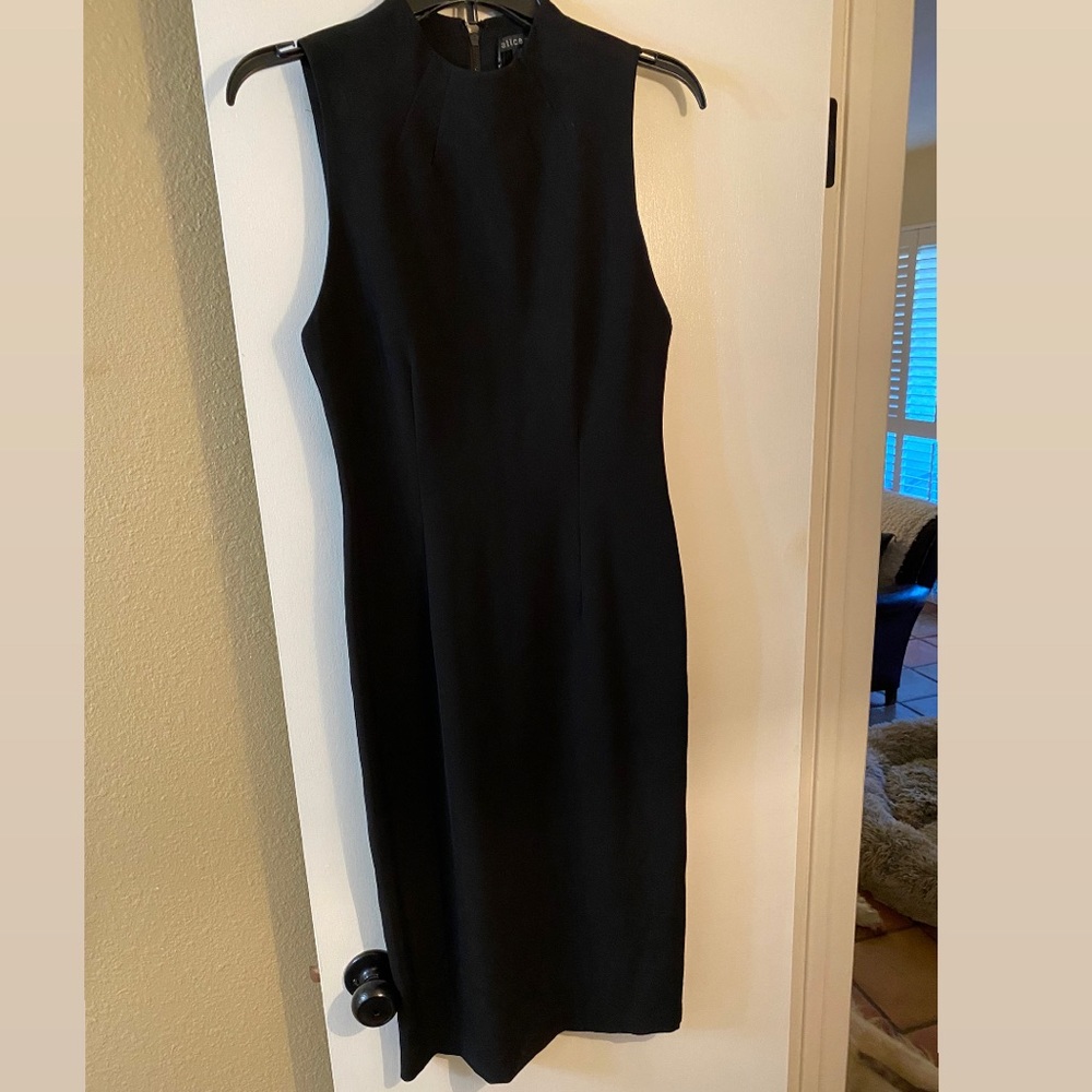 NWT Alice + Olivia black dress, size 6